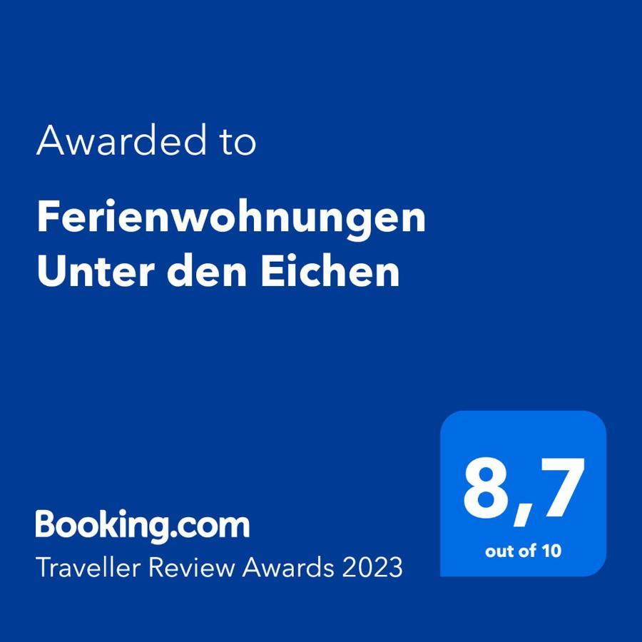 Ferienwohnungen Unter Den Eichen ชตาเดอ ภายนอก รูปภาพ