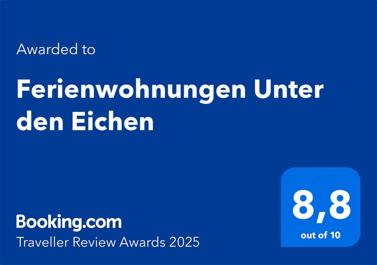 Ferienwohnungen Unter Den Eichen ชตาเดอ ภายนอก รูปภาพ